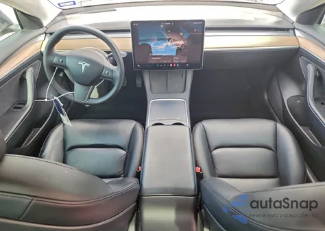 2022 Tesla Model 3 z USA, uszkodzony, nr VIN 5YJ3E1EB3NF179996